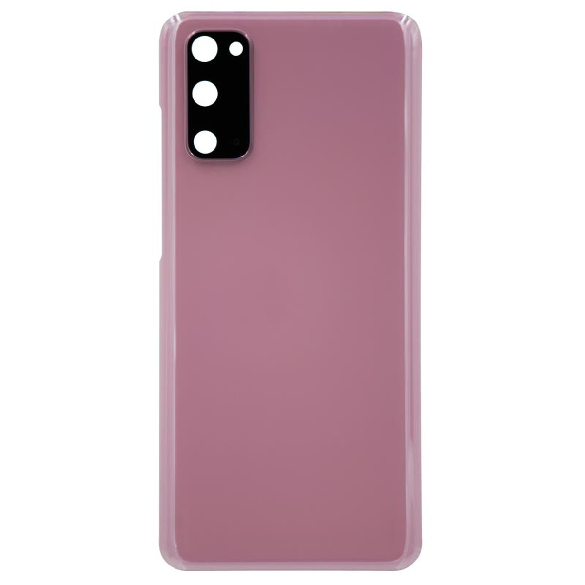 Carcasa trasera con adhesivo y lente de cámara para Galaxy S20 (G980), Cloud Pink