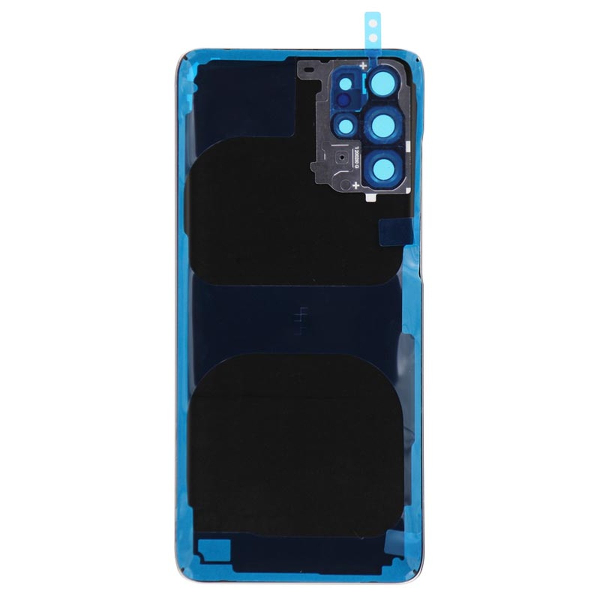 Carcasa trasera con adhesivo y lente de cámara para Galaxy S20 Plus (G985), Cosmic Black — imagen 2