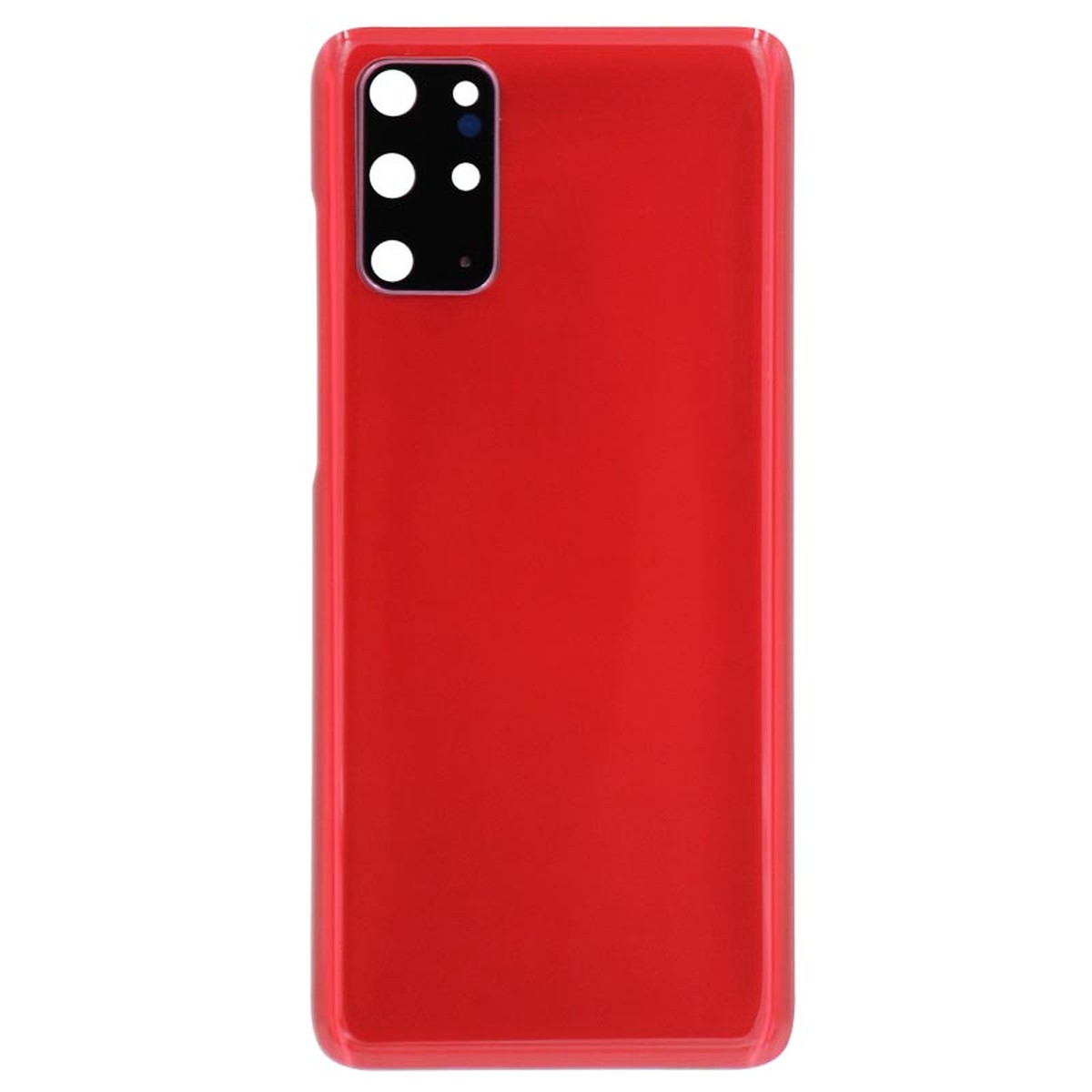 Carcasa trasera con adhesivo y lente de cámara para Galaxy S20 Plus (G985), Aura Red