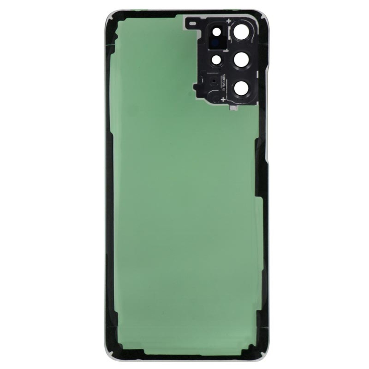 Carcasa trasera con adhesivo y lente de cámara para Galaxy S20 Plus (G985), Clear — imagen 2