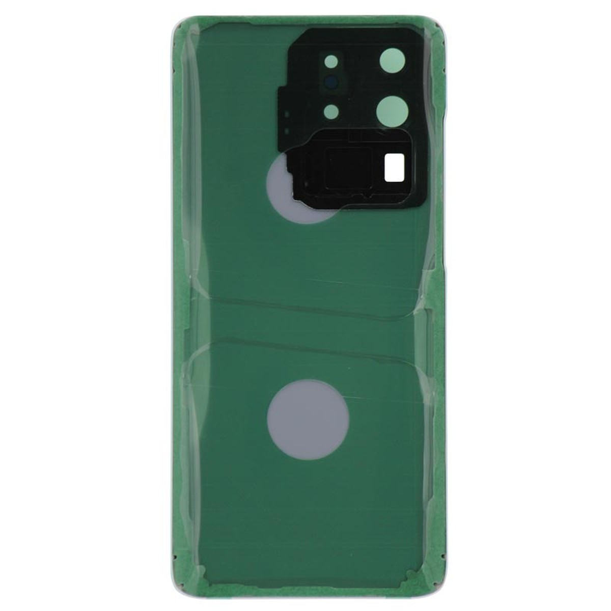 Carcasa trasera con adhesivo y lente de cámara para Galaxy S20 Ultra (G988), Cosmic Blue — imagen 2