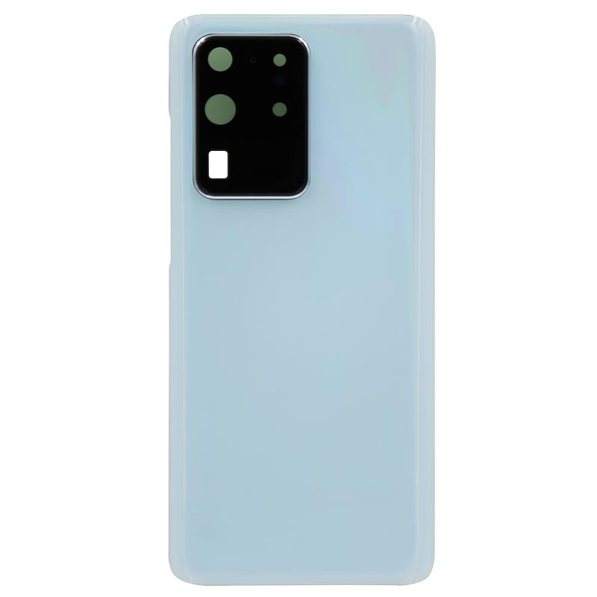 Carcasa trasera con adhesivo y lente de cámara para Galaxy S20 Ultra (G988), Cosmic Blue