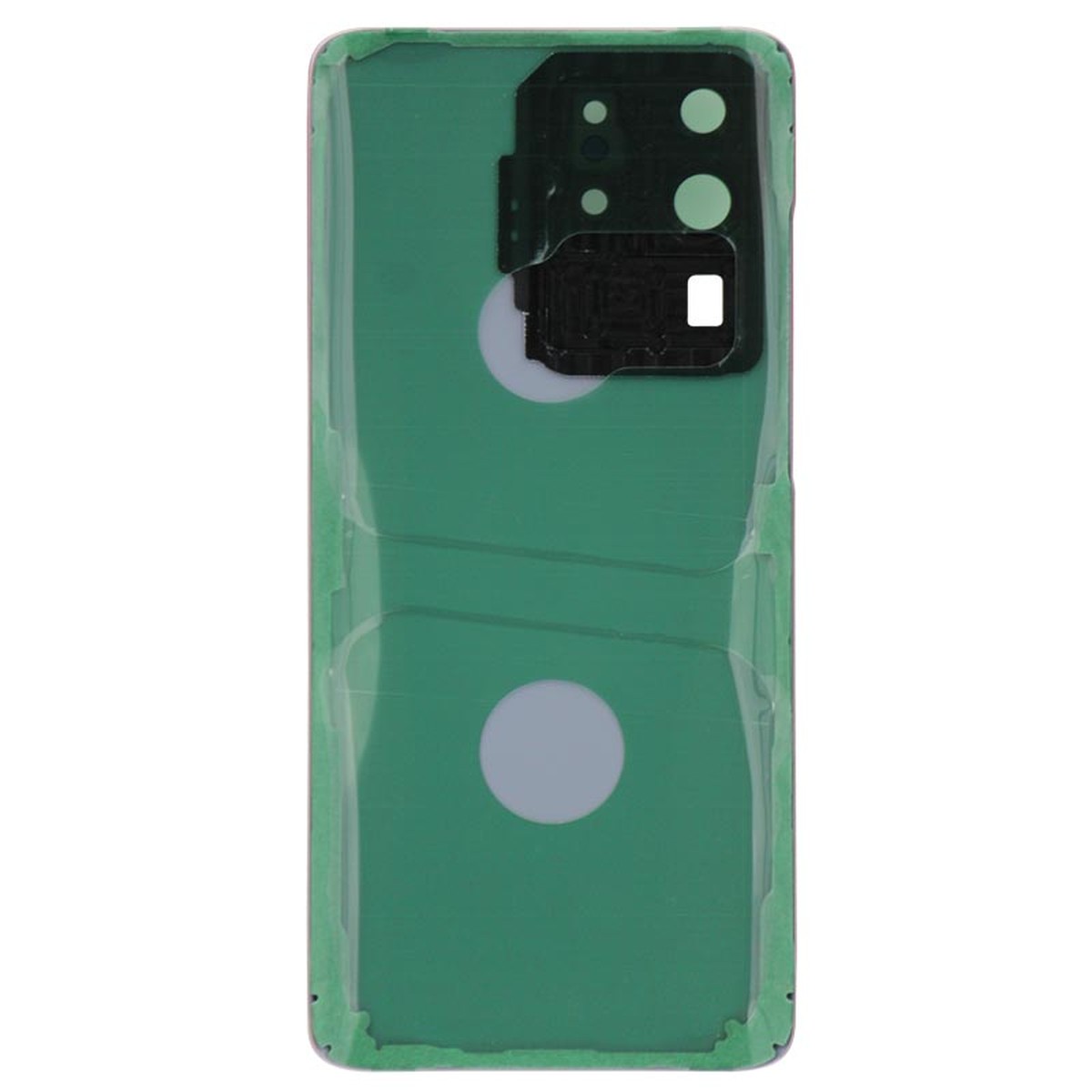 Carcasa trasera con adhesivo y lente de cámara para Galaxy S20 Ultra (G988), Red — imagen 2