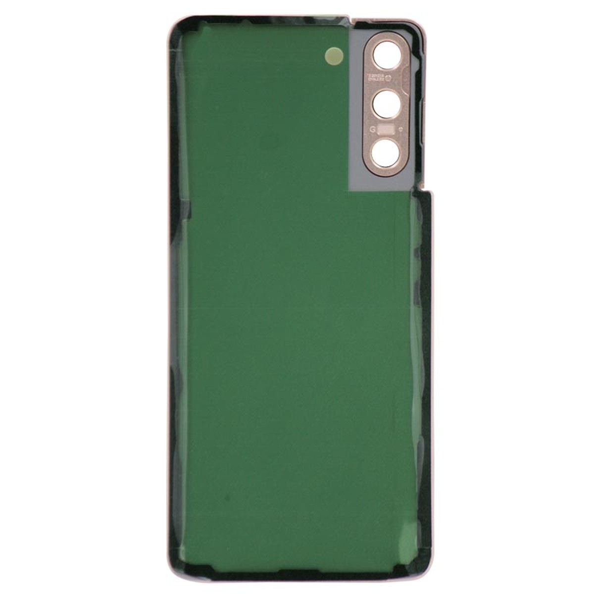 Carcasa trasera con adhesivo y lente de cámara para Galaxy S21 (G991), Phantom Pink — imagen 2