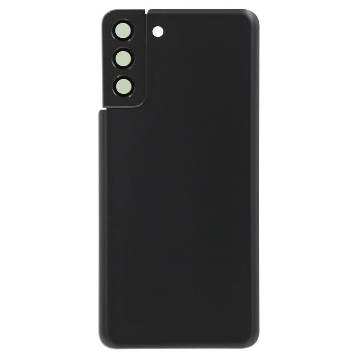 Carcasa trasera con adhesivo y lente de cámara para Galaxy S21 Plus 5G (G996), Phantom Black