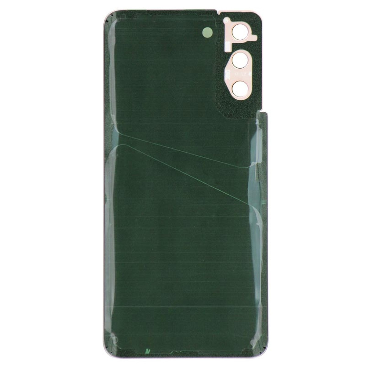 Carcasa trasera con adhesivo y lente de cámara para Galaxy S21 Plus 5G (G996), Phantom Gold — imagen 2