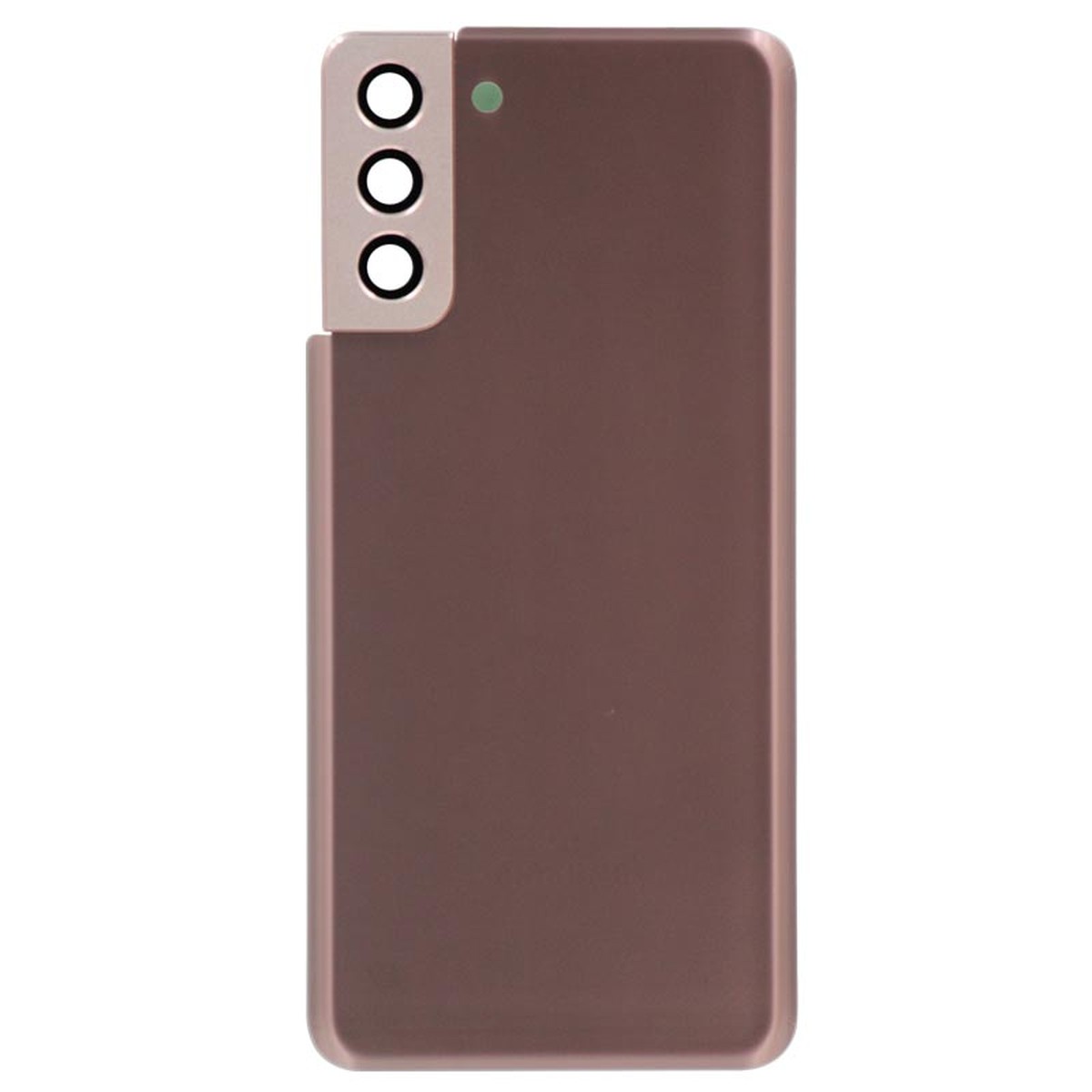 Carcasa trasera con adhesivo y lente de cámara para Galaxy S21 Plus 5G (G996), Phantom Gold