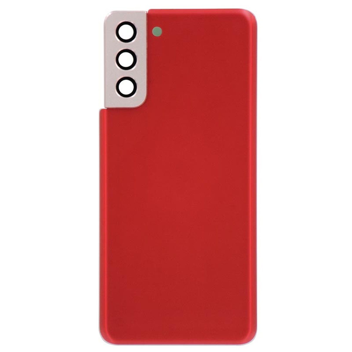 Carcasa trasera con adhesivo y lente de cámara para Galaxy S21 Plus 5G (G996), Phantom Red