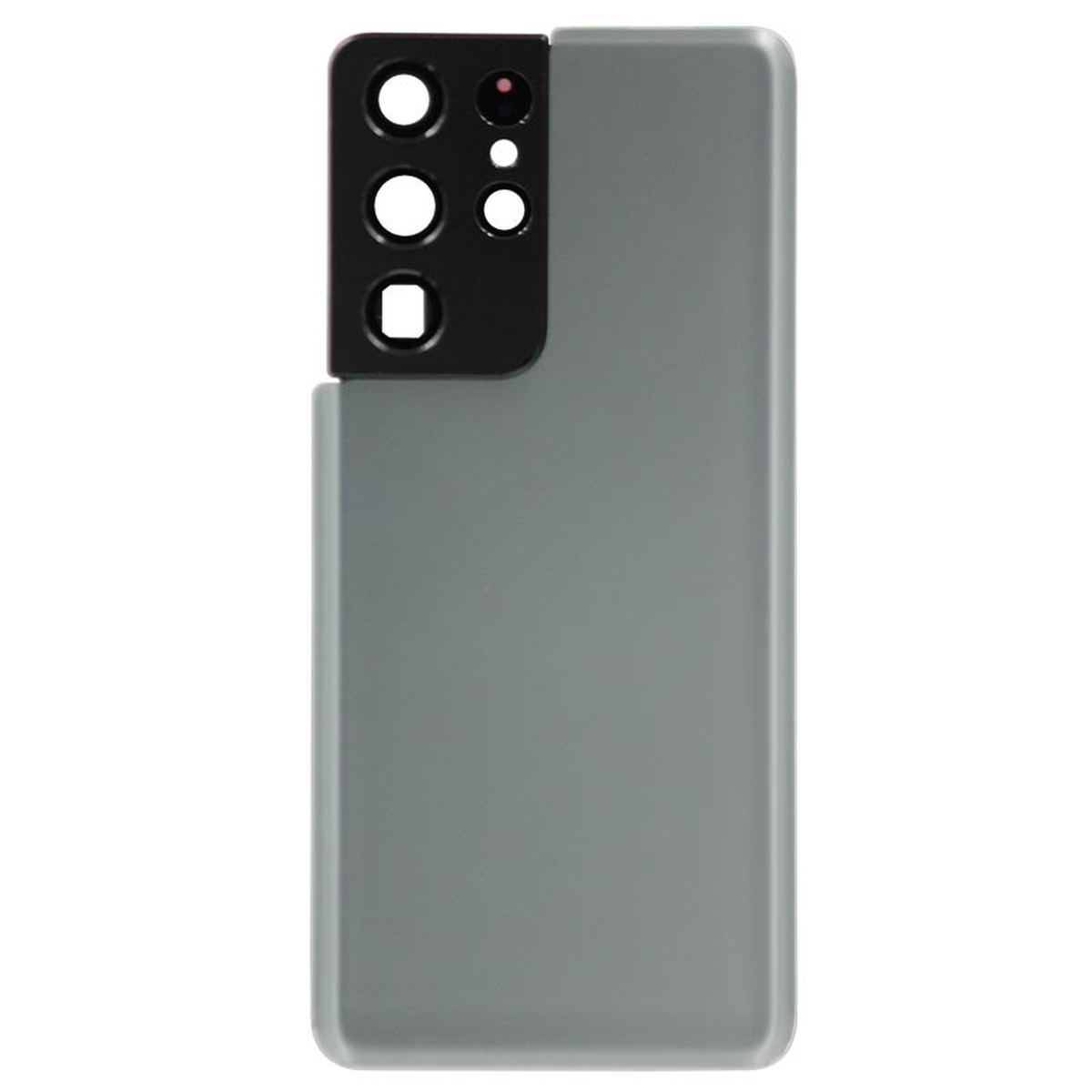 Carcasa trasera con adhesivo y lente de cámara para Galaxy S21 Ultra 5G (G998), Phantom Titanium