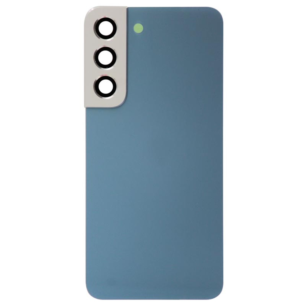 Carcasa trasera con adhesivo y lente de cámara para Galaxy S22 5G (S901), Sky Blue