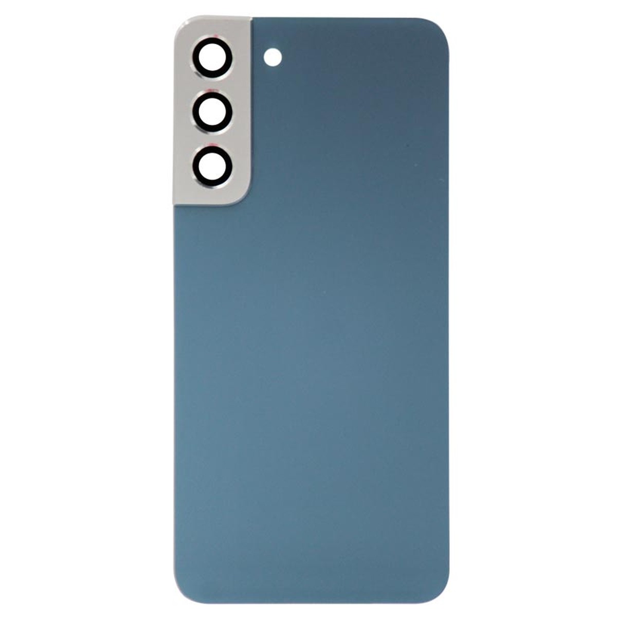 Carcasa trasera con adhesivo y lente de cámara para Galaxy S22 Plus 5G (S906), Sky Blue