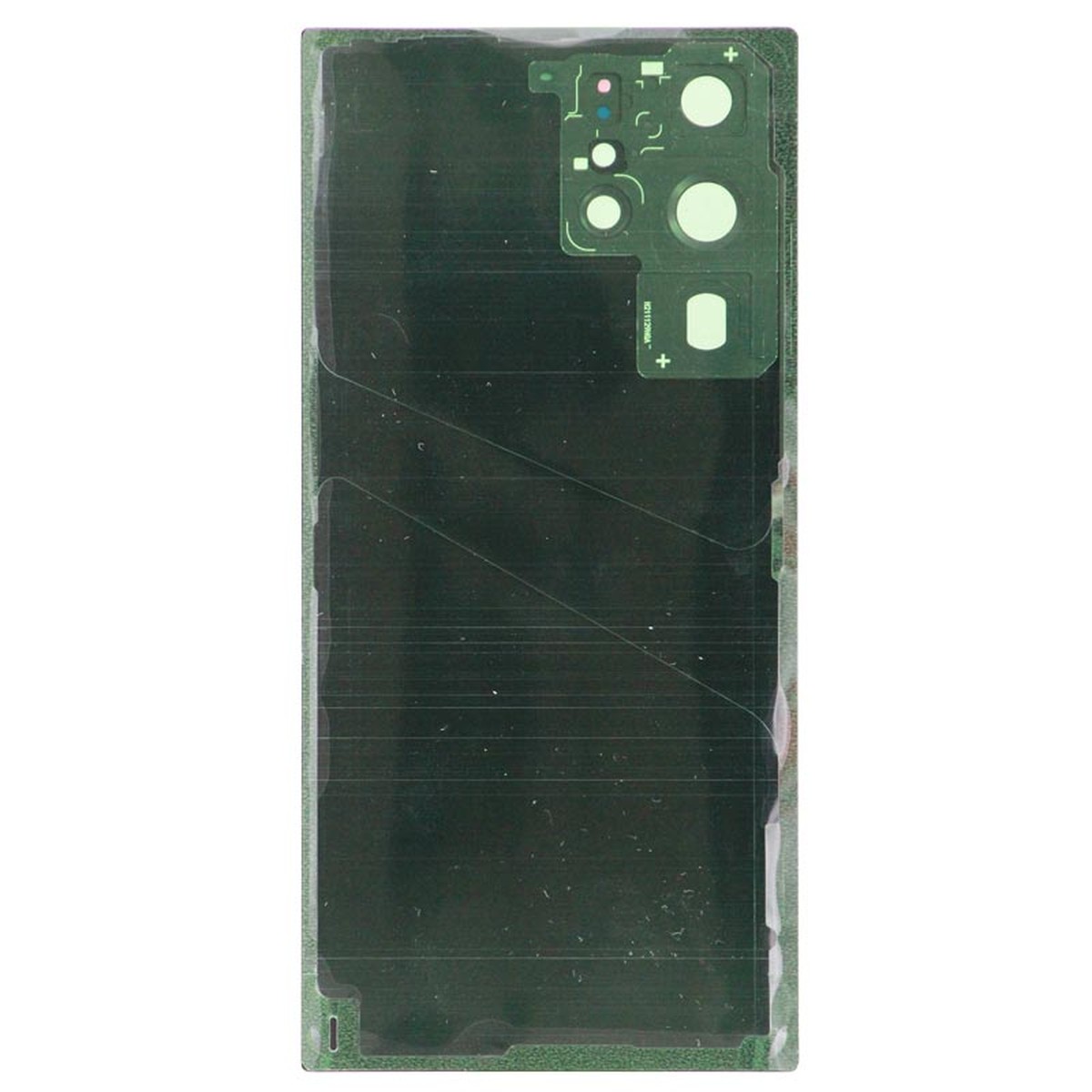 Carcasa trasera con adhesivo y lente de cámara para Galaxy S22 Ultra 5G (S908), Burgundy — imagen 2