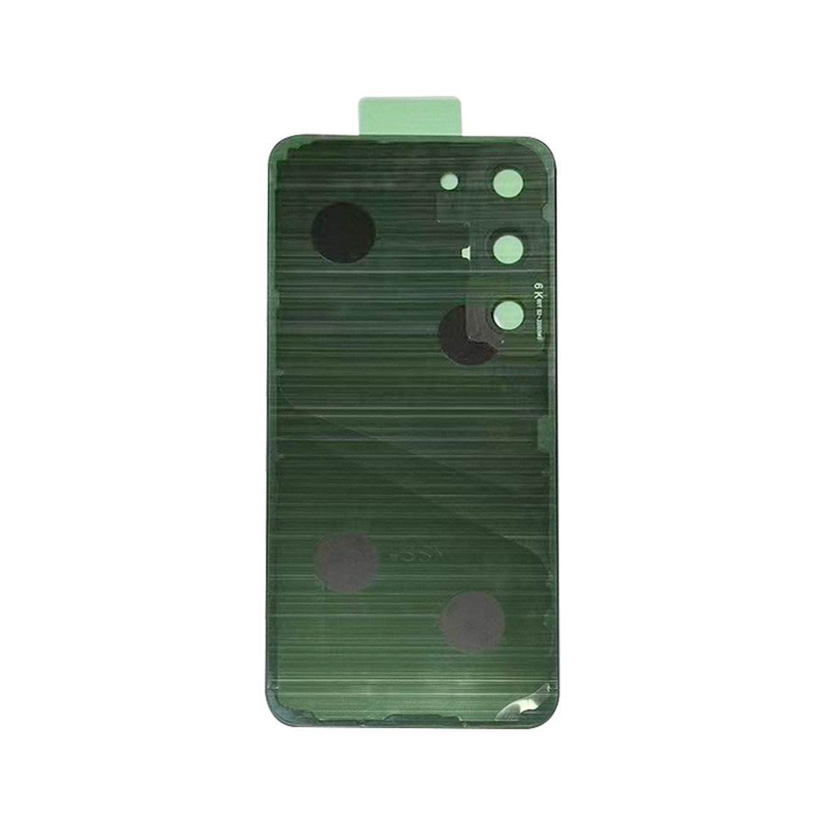 Carcasa trasera con adhesivo y lente de cámara para Galaxy S23 5G (S911), Phantom Black — imagen 2