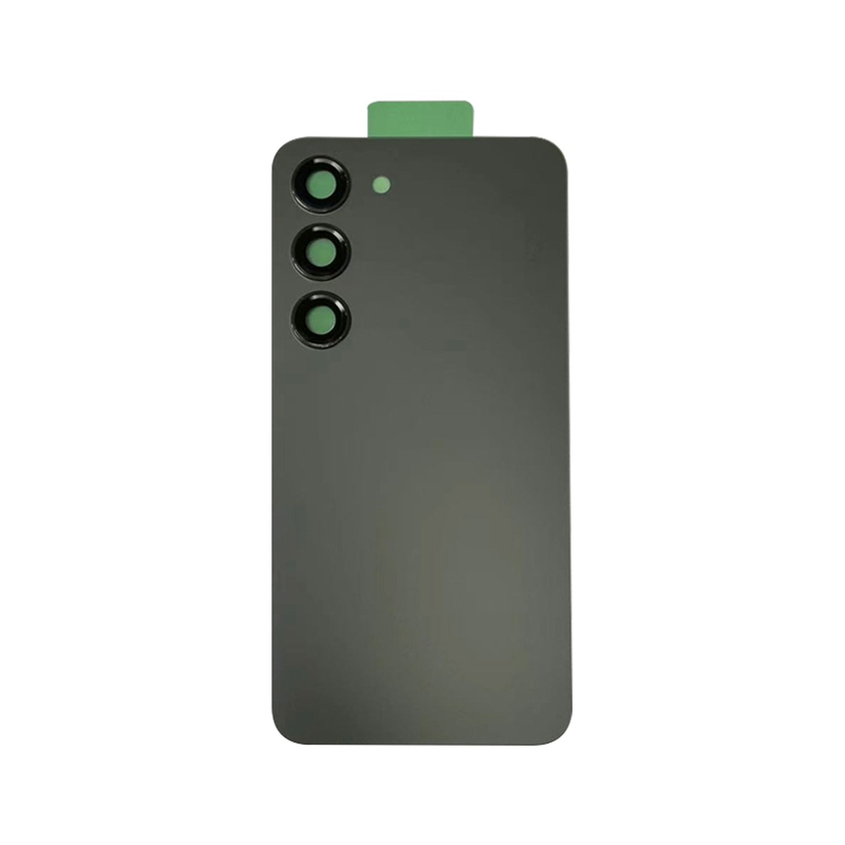 Carcasa trasera con adhesivo y lente de cámara para Galaxy S23 5G (S911), Green