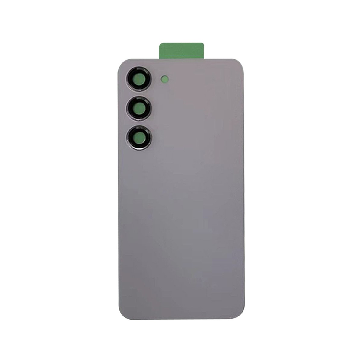 Carcasa trasera con adhesivo y lente de cámara para Galaxy S23 5G (S911), Lavender