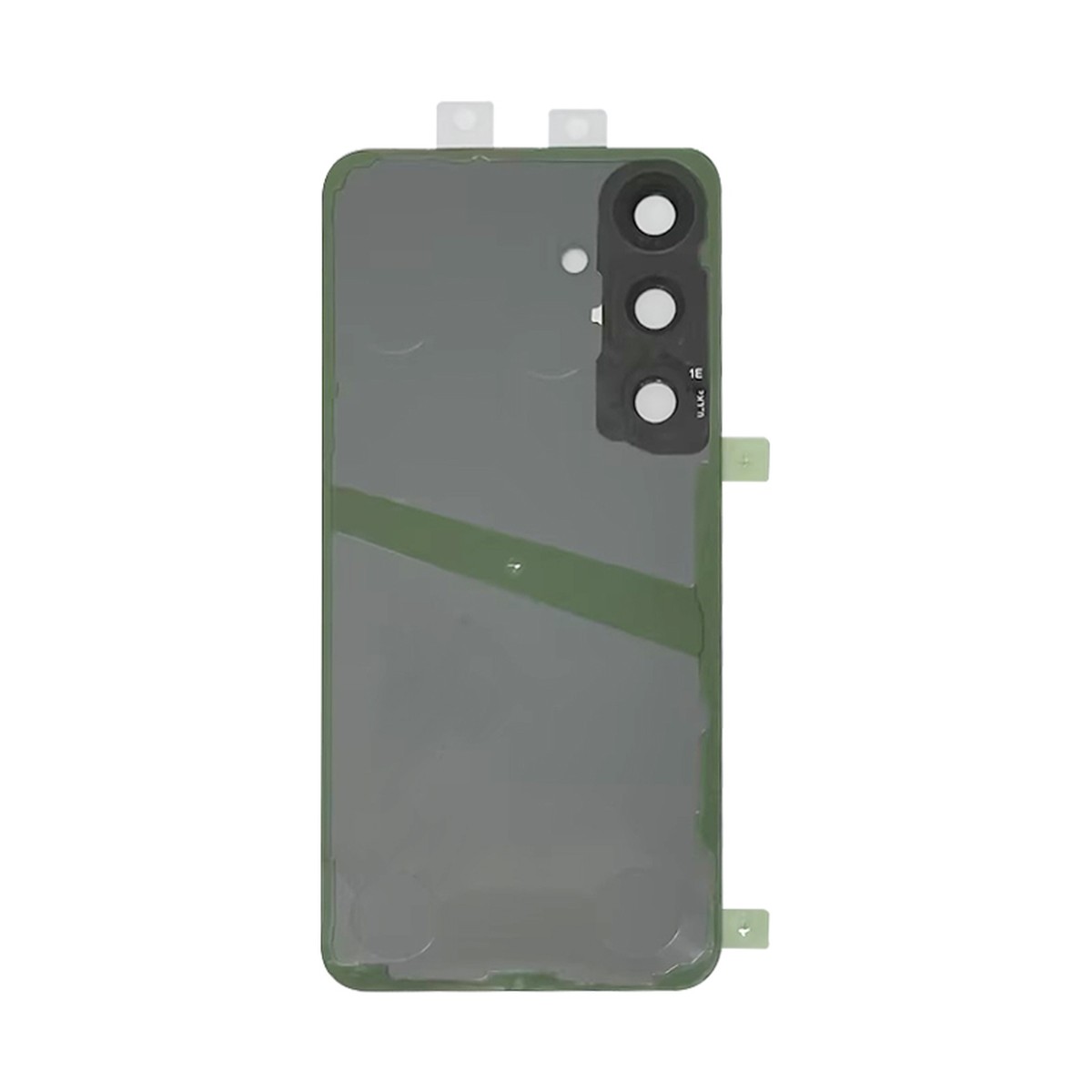 Carcasa trasera con adhesivo y lente de cámara para Galaxy S24 5G (S921), Amber Yellow — imagen 2