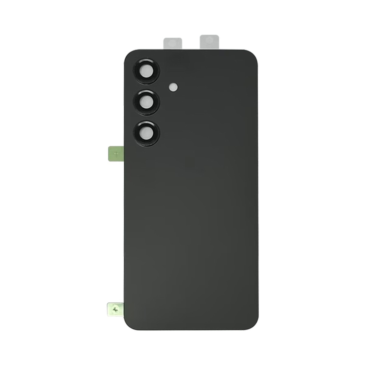 Carcasa trasera con adhesivo y lente de cámara para Galaxy S24 5G (S921), Onyx Black