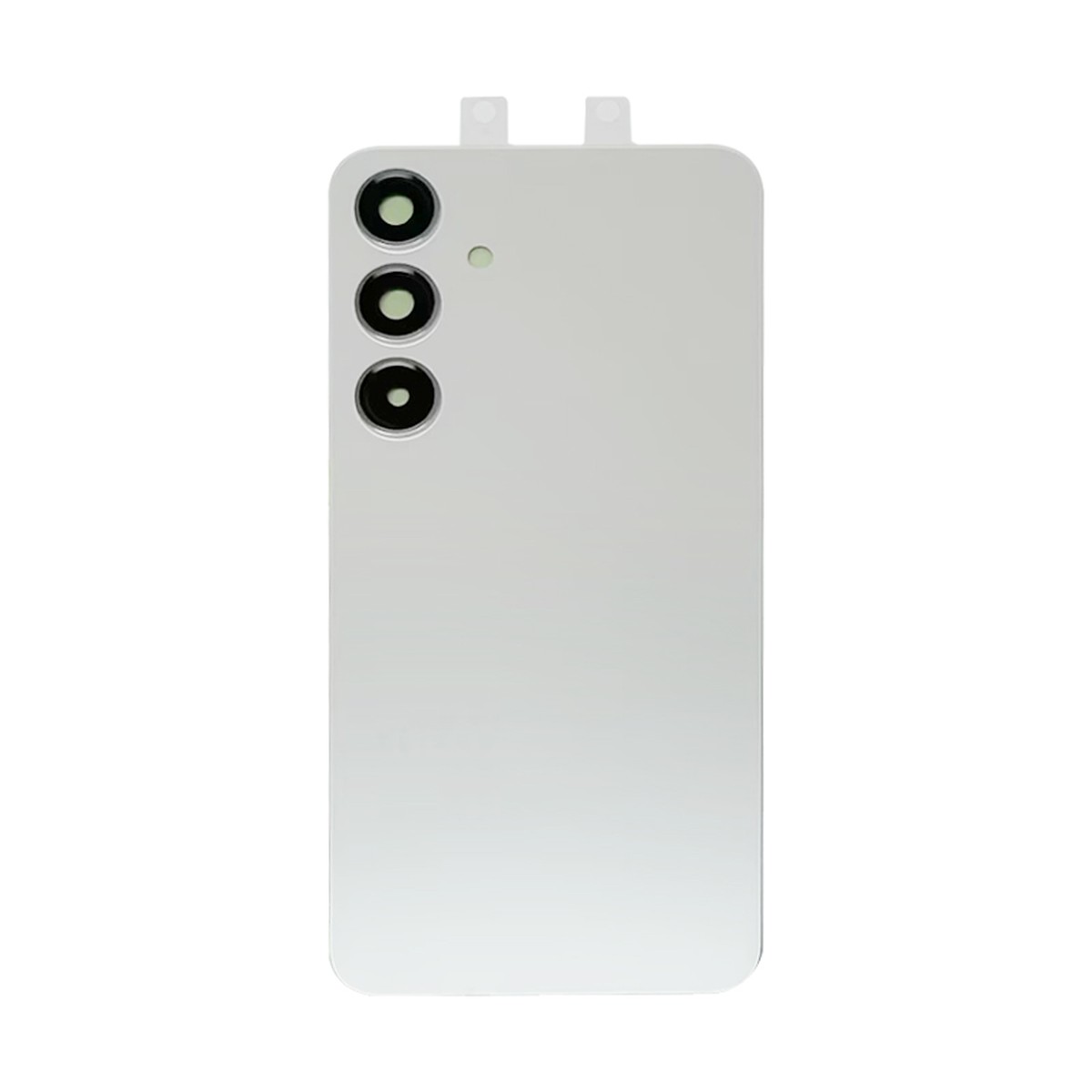 Carcasa trasera con adhesivo y lente de cámara para Galaxy S24 Plus 5G (S926), Marble Gray