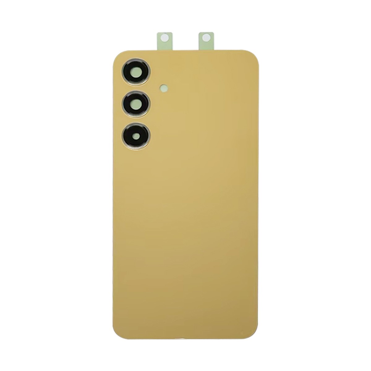 Carcasa trasera con adhesivo y lente de cámara para Galaxy S24 Plus 5G (S926), Sandstone Orange