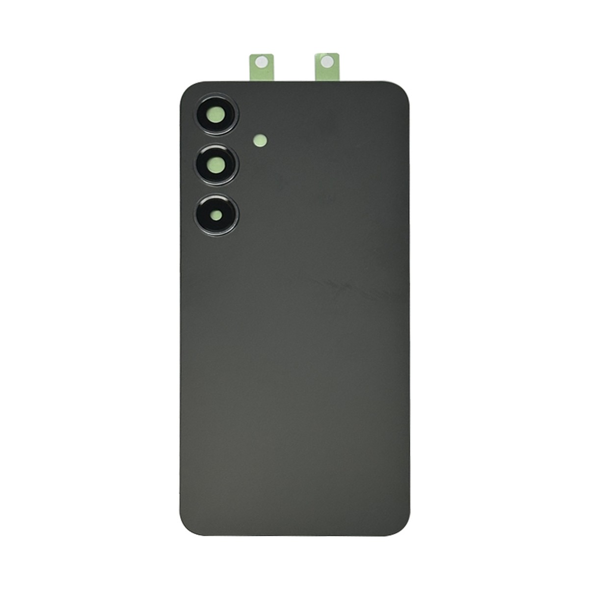 Carcasa trasera con adhesivo y lente de cámara para Galaxy S24 Plus 5G (S926), Onyx Black