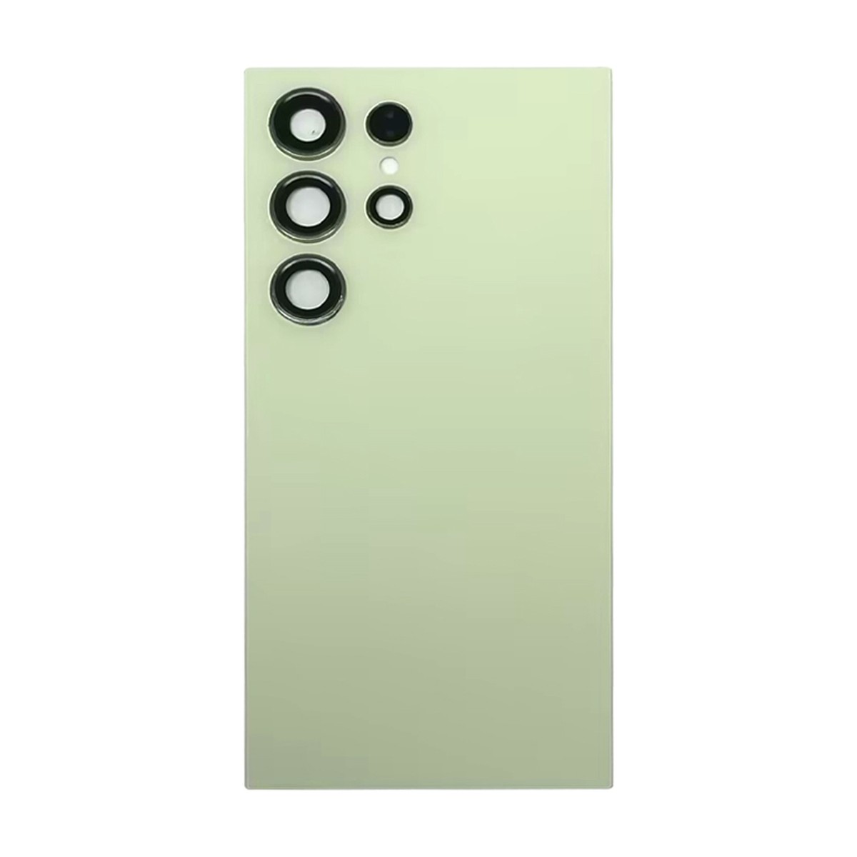 Carcasa trasera con adhesivo y lente de cámara para Galaxy S24 Ultra (S928), Titanium Green