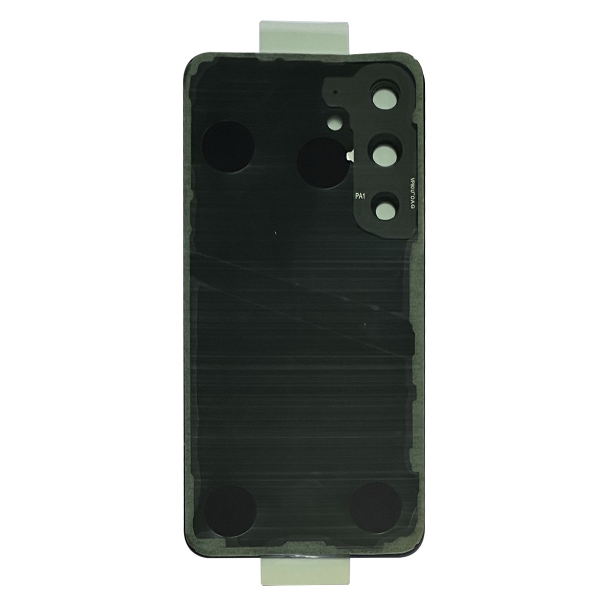 Carcasa trasera con adhesivo y lente de cámara para Galaxy S25 5G (S931), Blue Black — imagen 2
