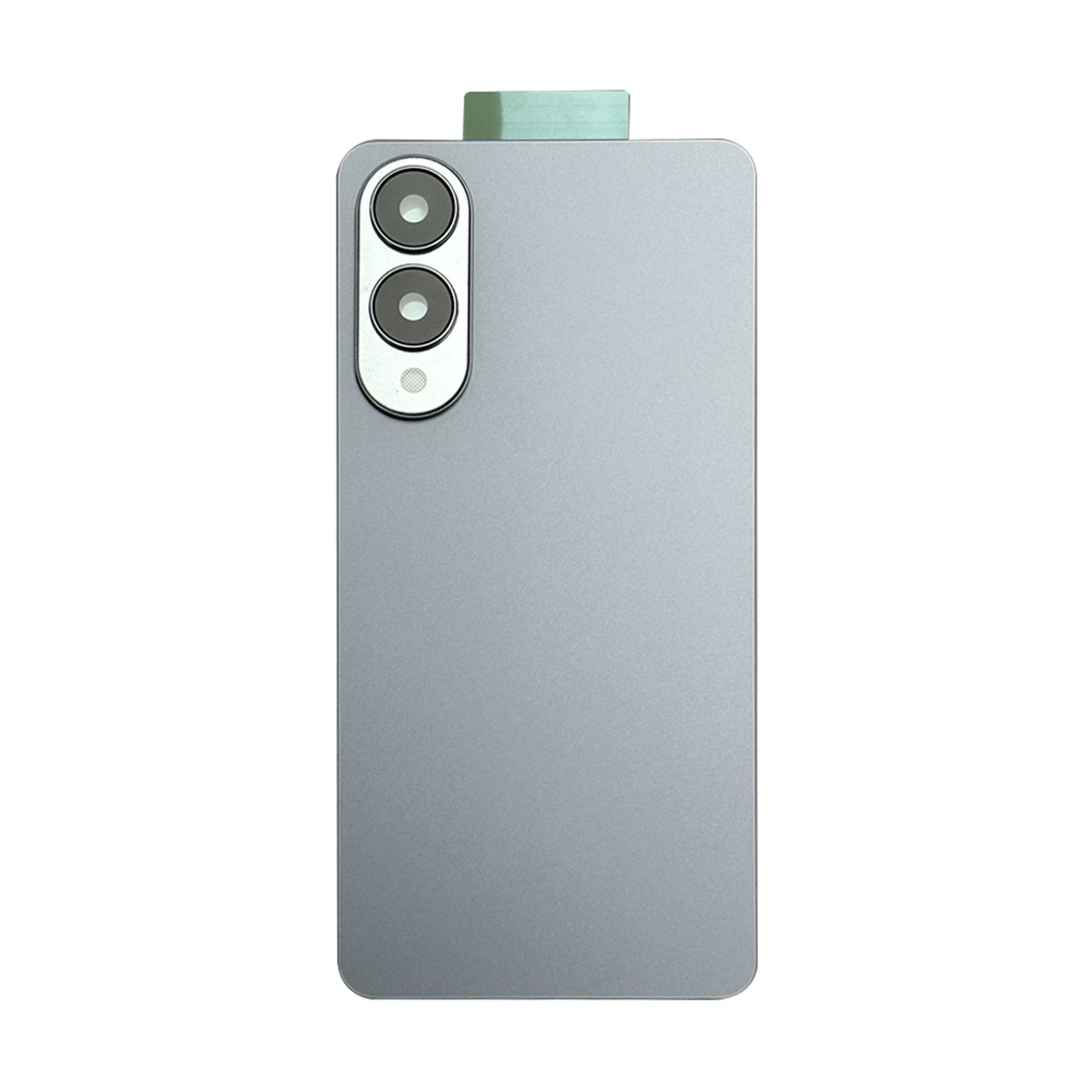 Carcasa trasera con adhesivo y lente de cámara para Galaxy S25 Edge (S937), Titanium Icyblue