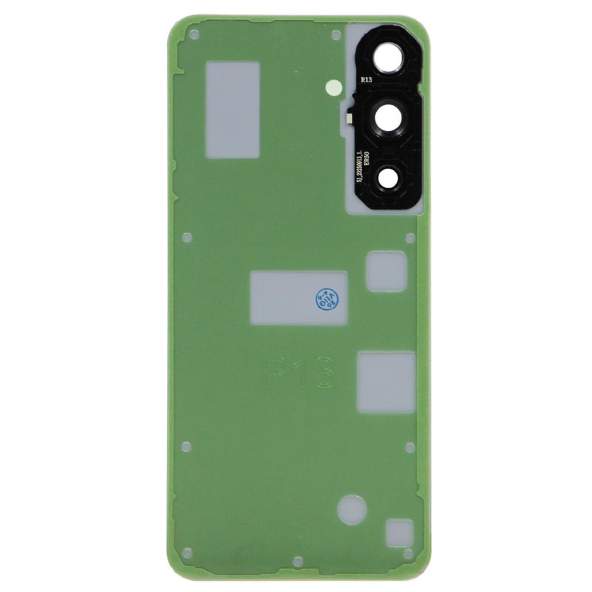 Carcasa trasera con adhesivo y lente de cámara para Galaxy S25 FE 5G (S731), Icyblue — imagen 2