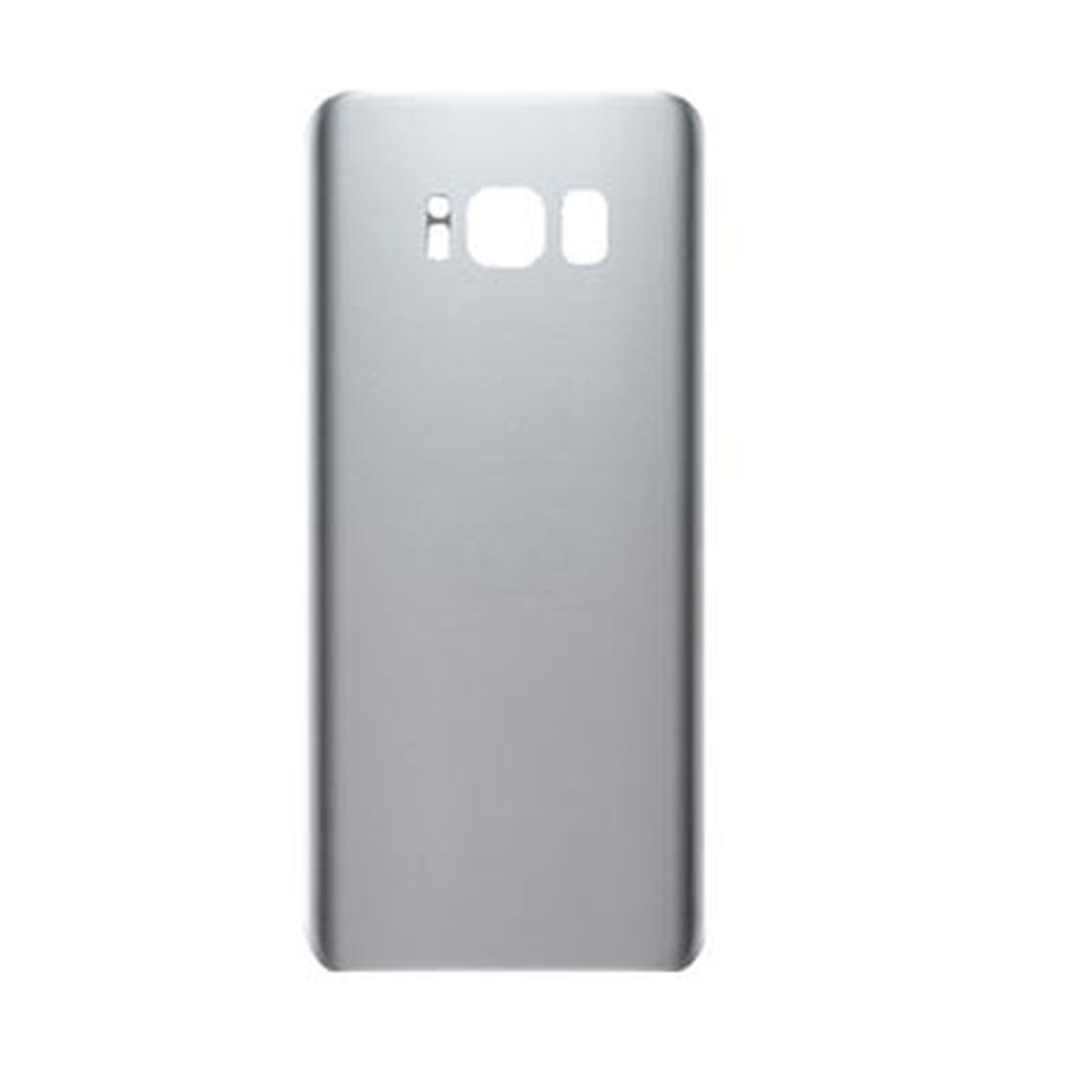 Carcasa trasera con adhesivo y lente de cámara para Galaxy S8 (G950), Arctic Silver