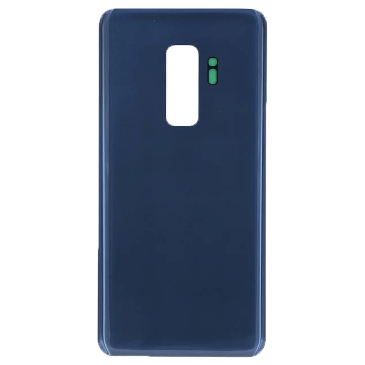 Carcasa trasera con adhesivo y lente de cámara para Galaxy S9 Plus (G965), Coral Blue