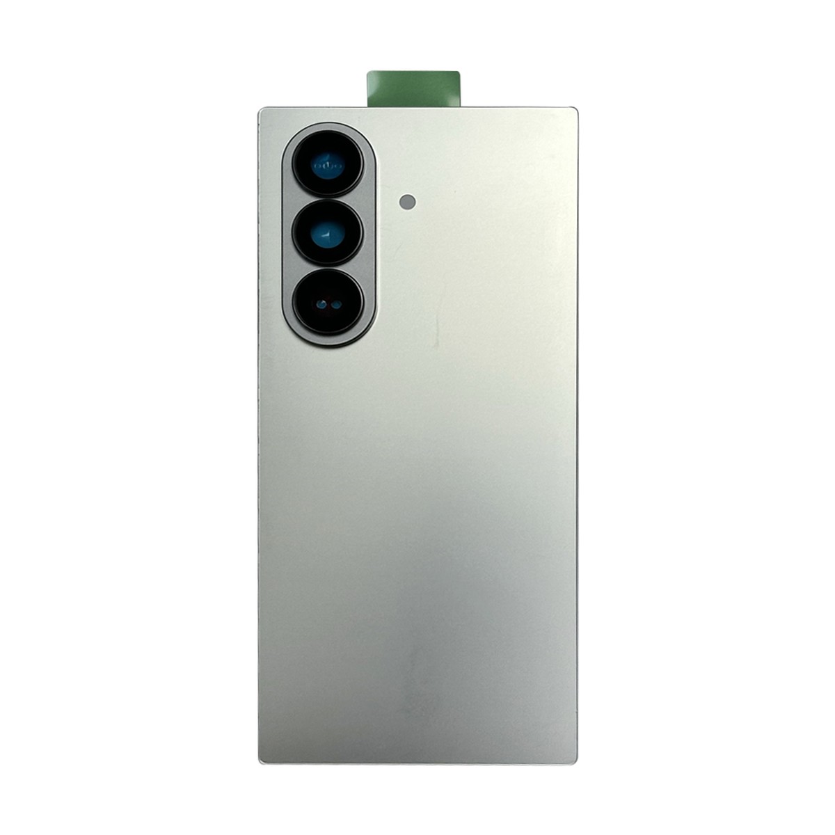 Carcasa trasera con adhesivo y lente de cámara para Galaxy Z Fold7 (F966), Silver Shadow