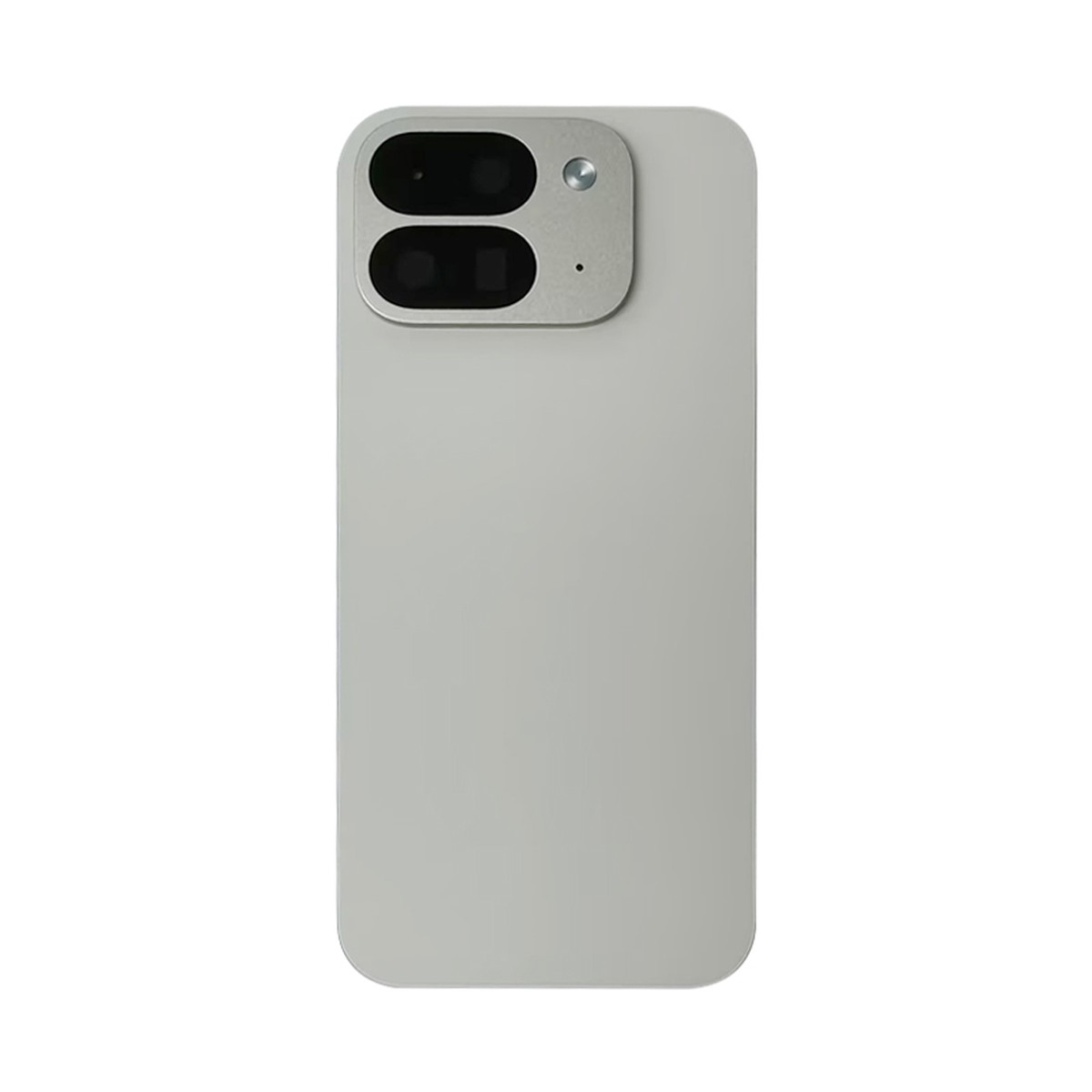 Carcasa trasera con lente de cámara para Google Pixel 9 Pro Fold, Porcelain