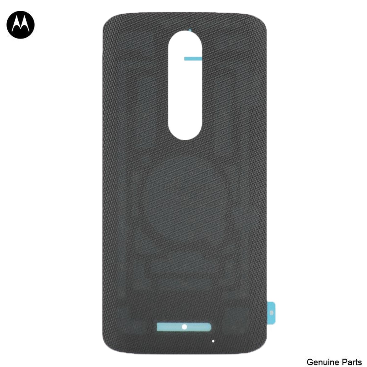 Tapa trasera de batería para Moto Droid Turbo 2 / Moto X Force (XT1580), Black