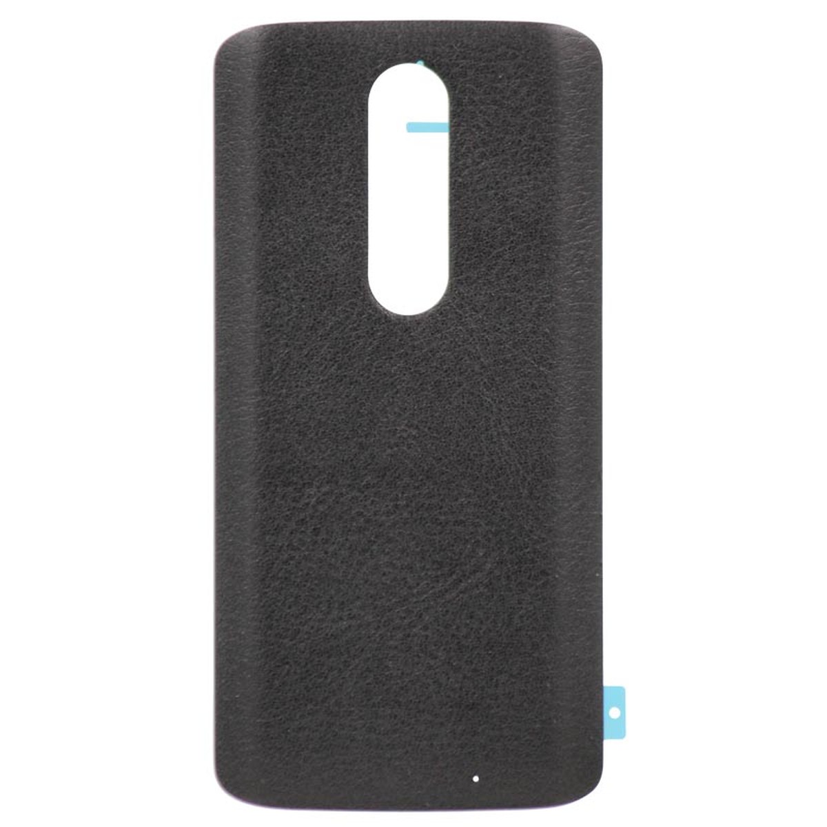 Tapa trasera de batería para Moto Droid Turbo 2 / Moto X Force (XT1580), Black Leather