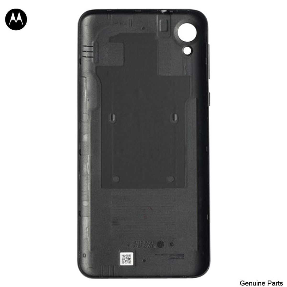 Tapa trasera de batería para Moto E6, Starry Black — imagen 2
