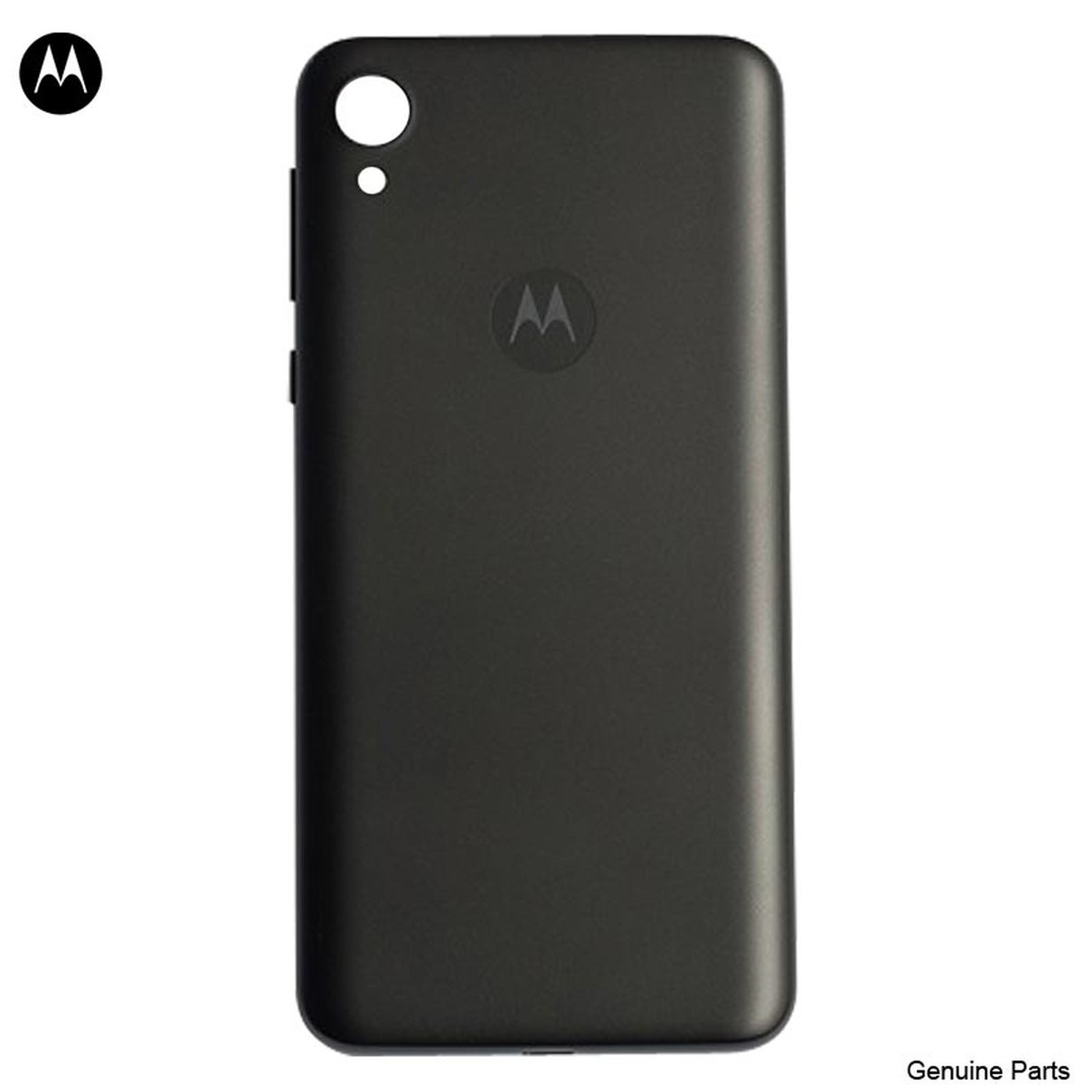 Tapa trasera de batería para Moto E6, Starry Black