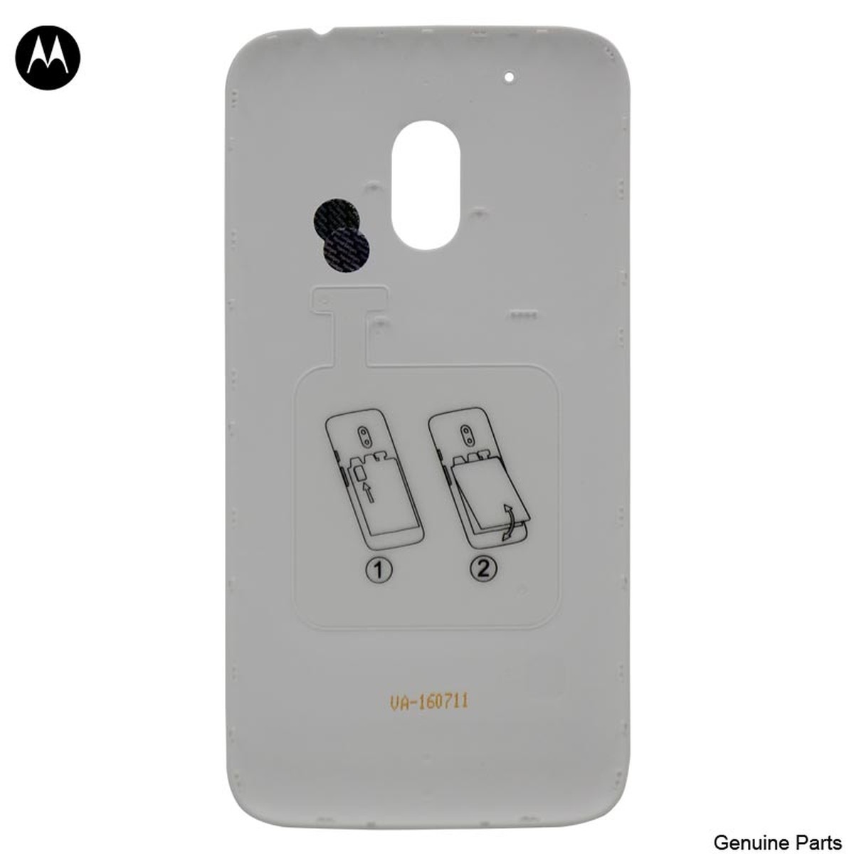 Tapa trasera de batería para Moto G4 Play (XT1609), White — imagen 2