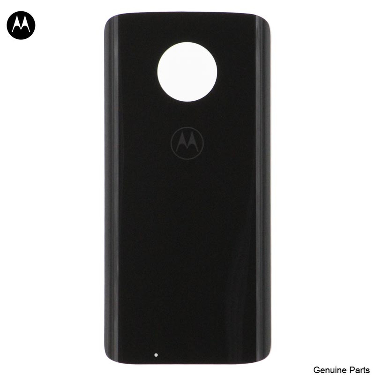 Tapa trasera de batería para Moto G6 (XT1925), Black (Black)