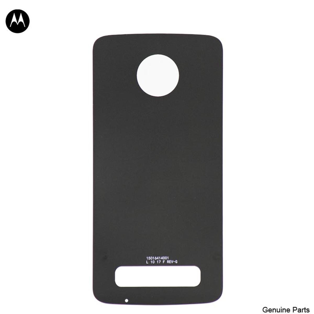 Tapa trasera de batería para Moto Z Play (XT1635), Black — imagen 2