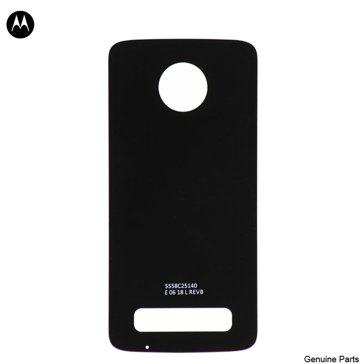 Tapa trasera de batería para Moto Z3 Play (XT1929), Deep Indigo — imagen 2