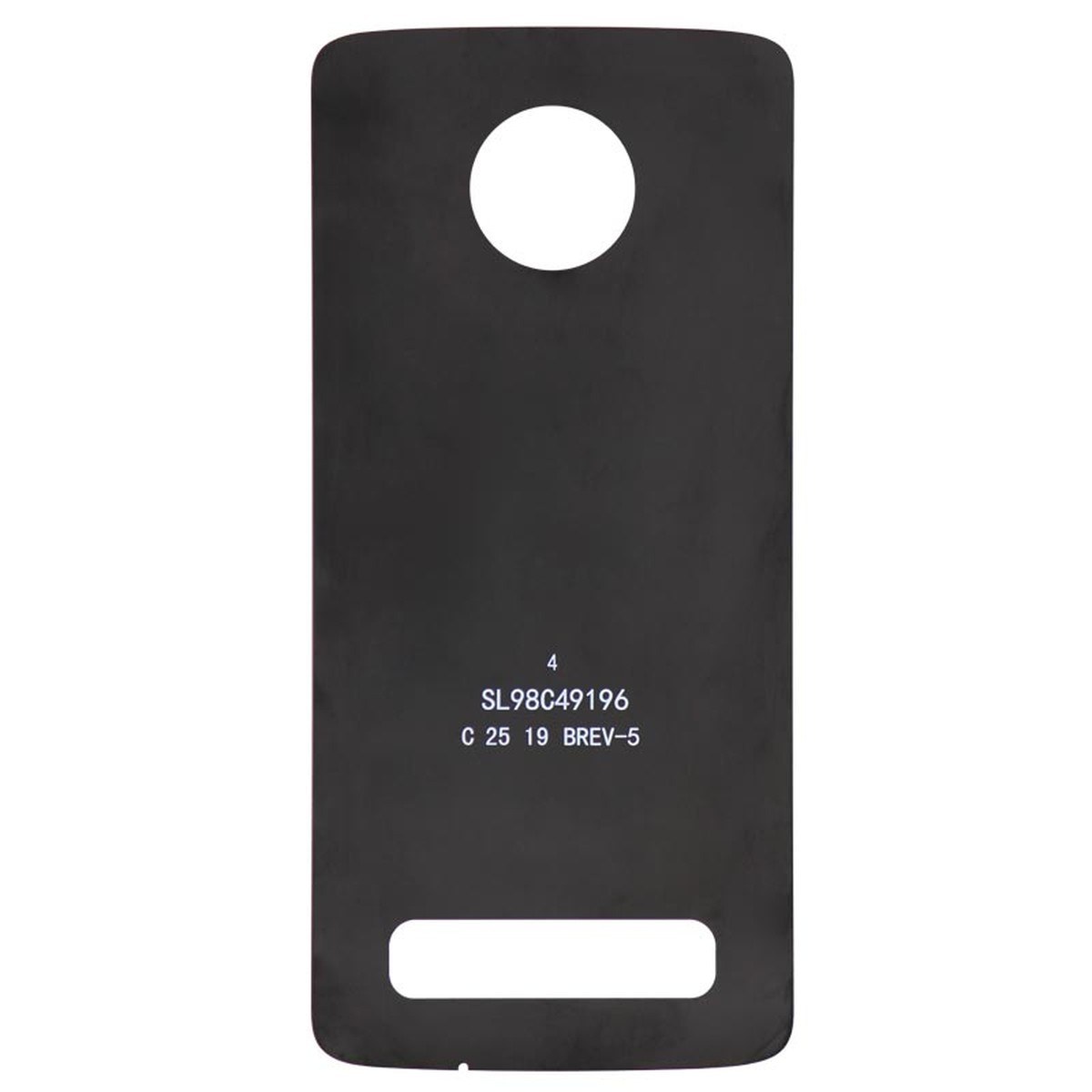 Tapa trasera de batería para Moto Z4, Black — imagen 2