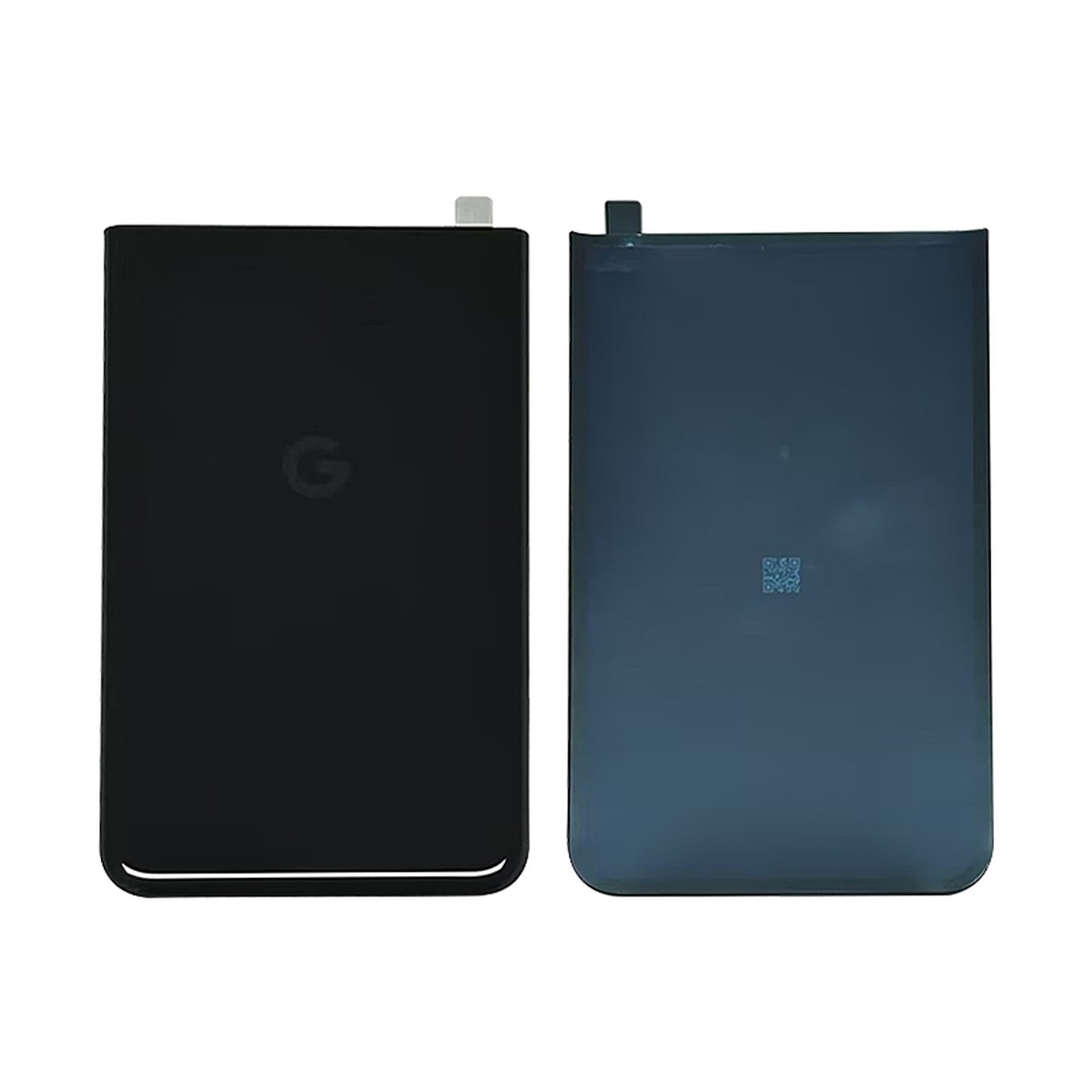 Tapa trasera de batería con adhesivo para Google Pixel 8, Obsidian