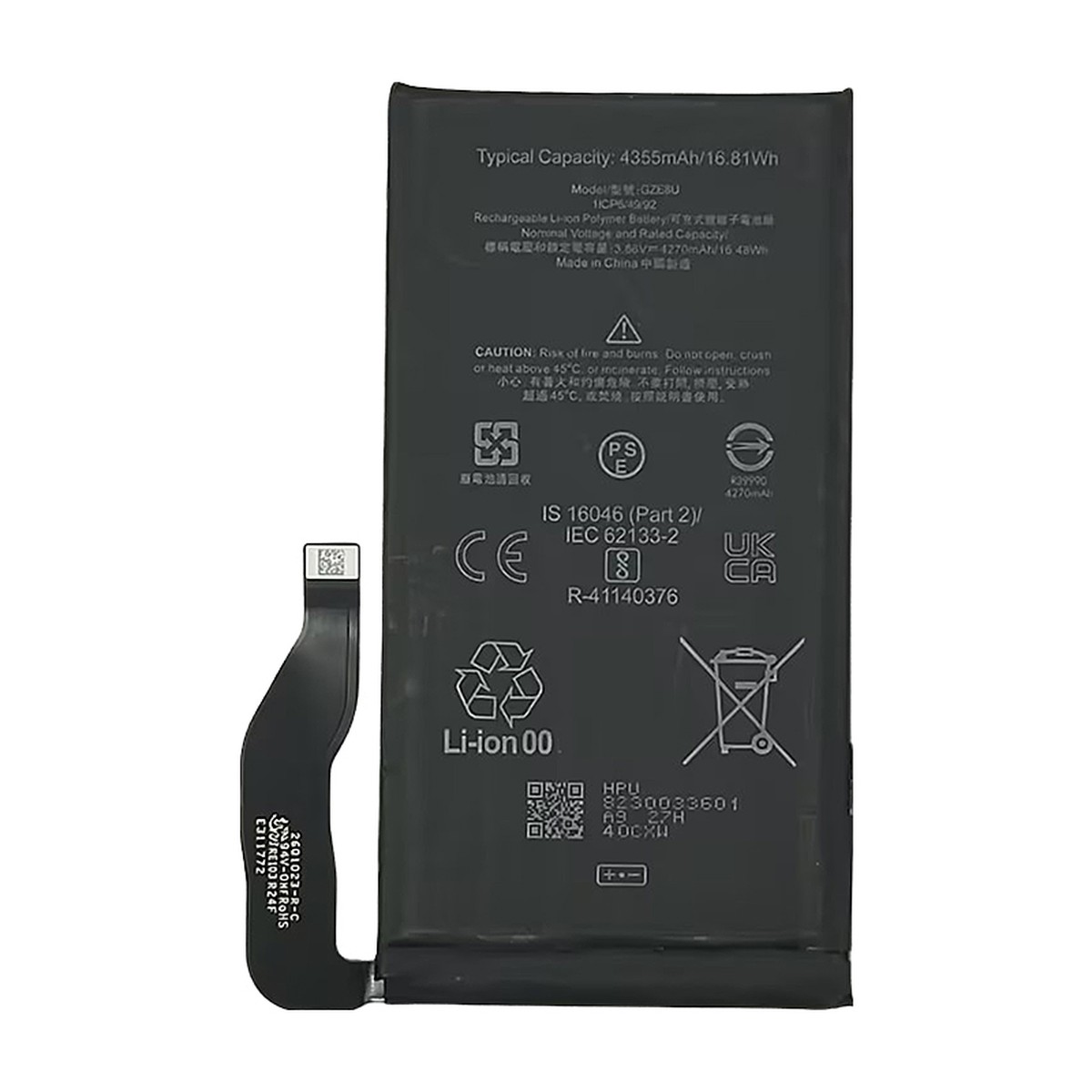 Batería compatible para Google Pixel 7