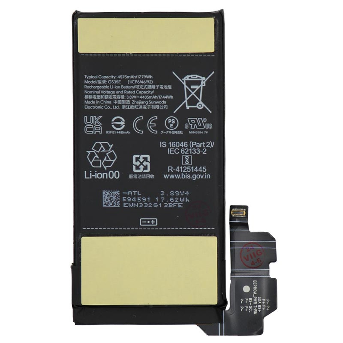 Batería compatible para Google Pixel 8, GS35E