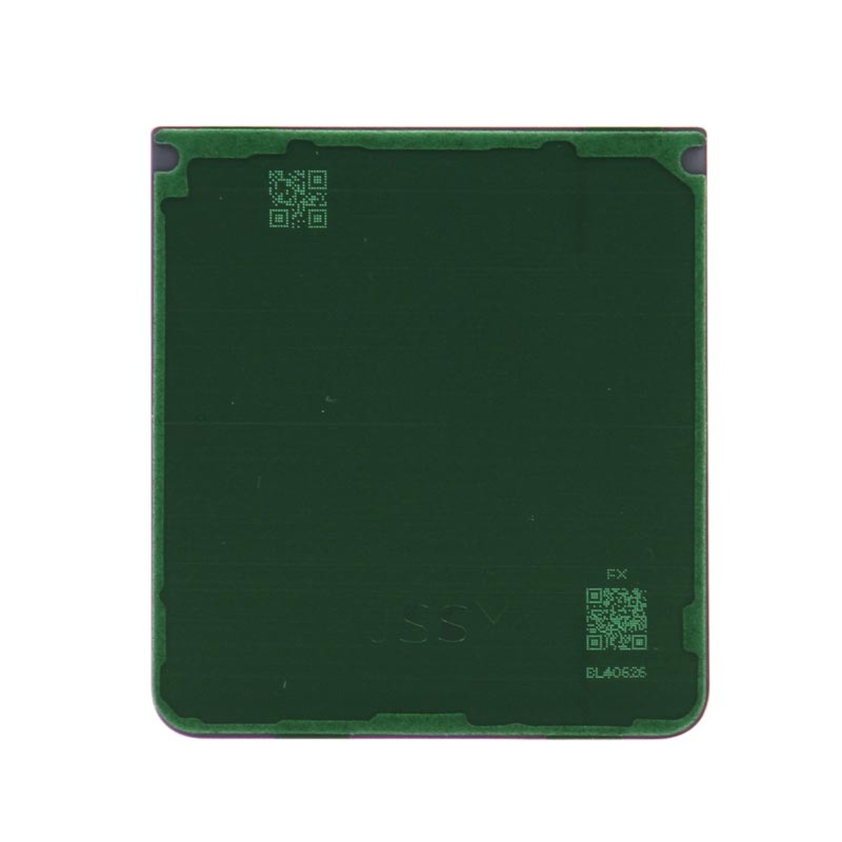 Tapa trasera inferior con adhesivo para Galaxy Z Flip7 5G (F766), Coralred — imagen 2