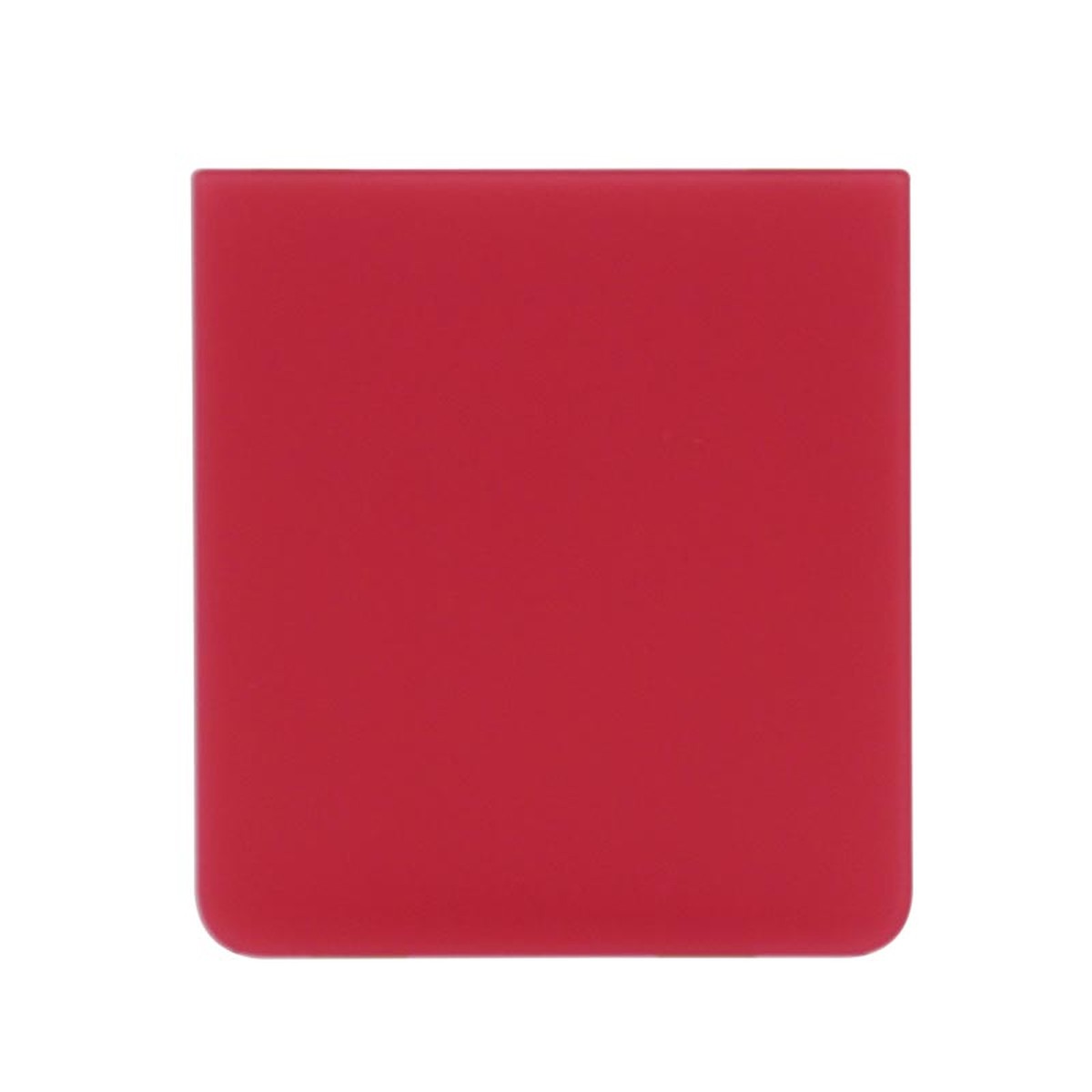 Tapa trasera inferior con adhesivo para Galaxy Z Flip7 5G (F766), Coralred