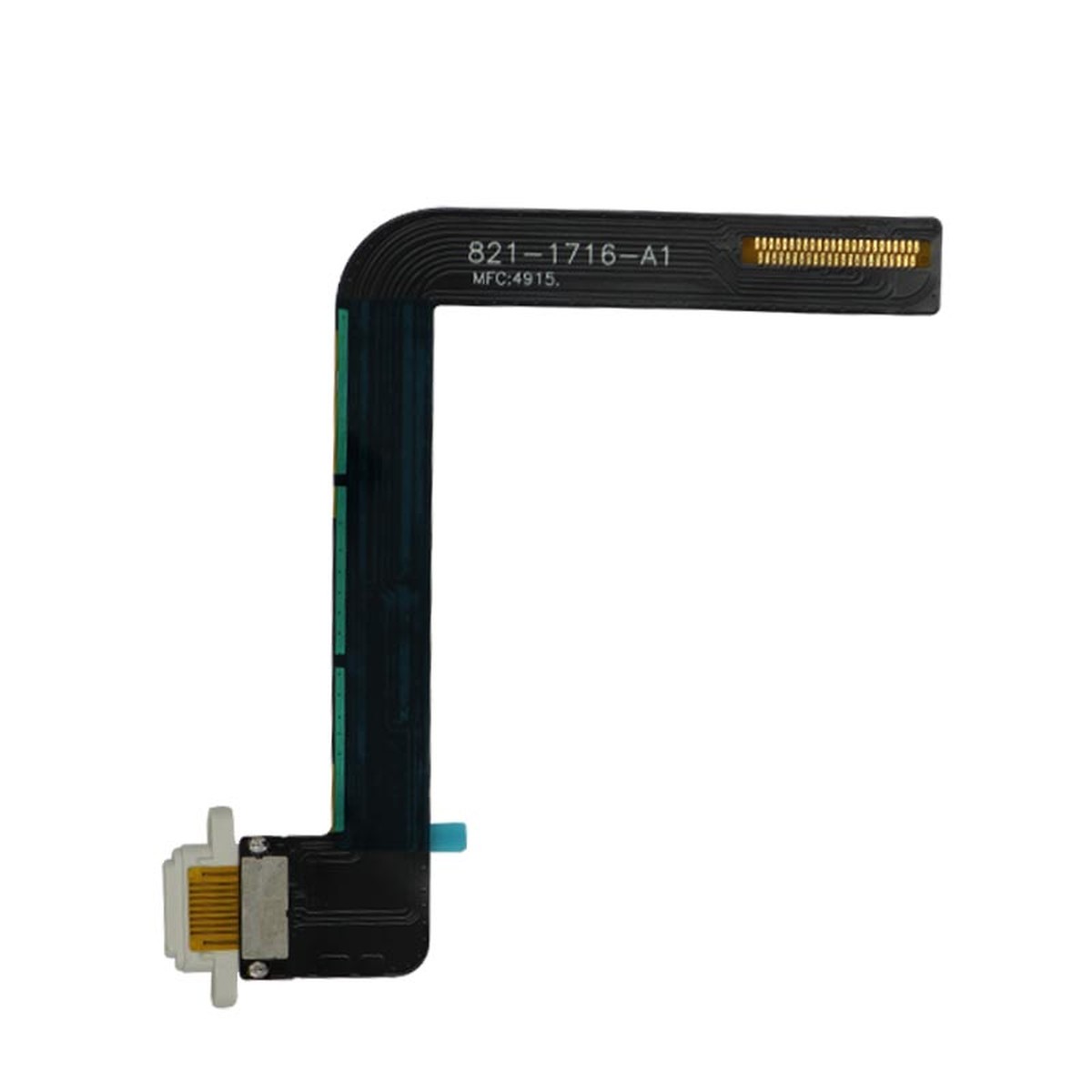 Flex de puerto de carga dock para iPad 7 / iPad 8 / iPad 9, Requiere soldadura, White / Sliver / Rose Gold / Gold — imagen 2