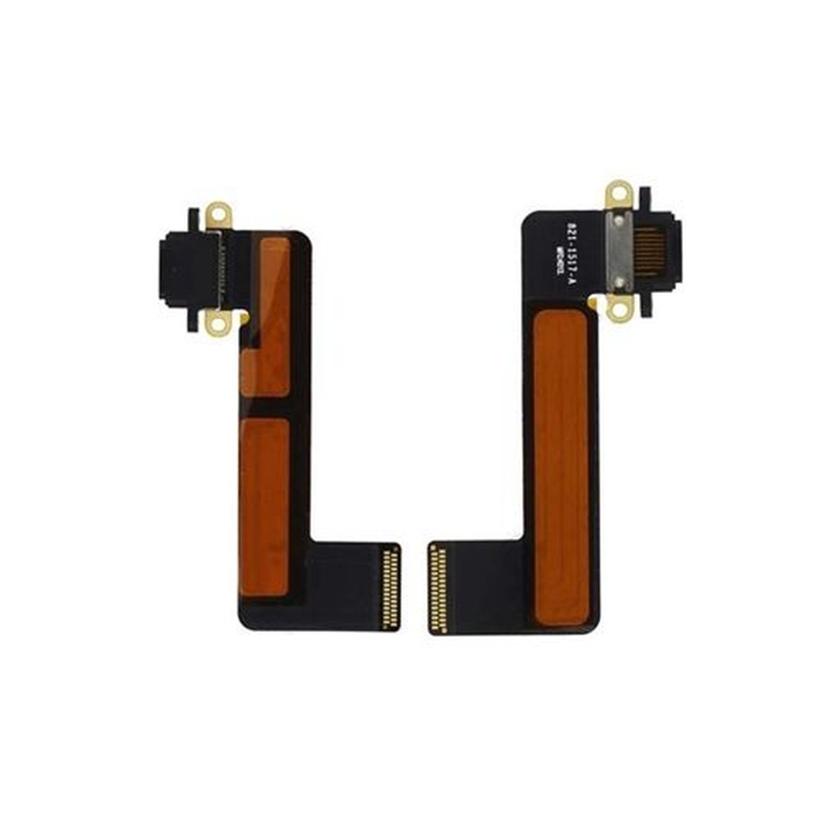 Flex de puerto de carga dock para iPad Mini 1, Requiere soldadura, Black