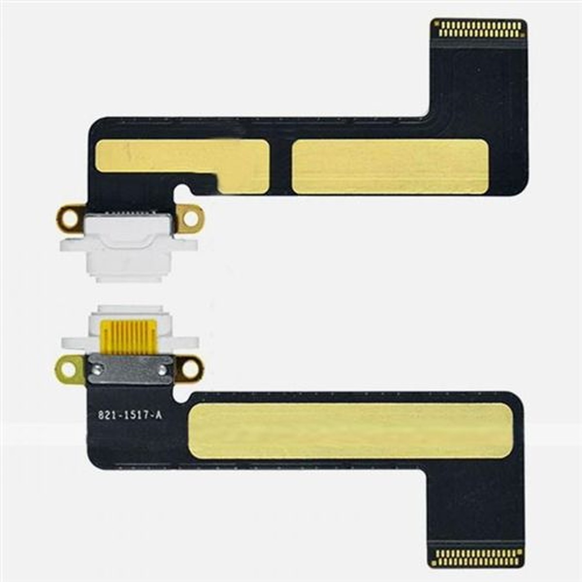 Flex de puerto de carga dock para iPad Mini 1, Requiere soldadura, White