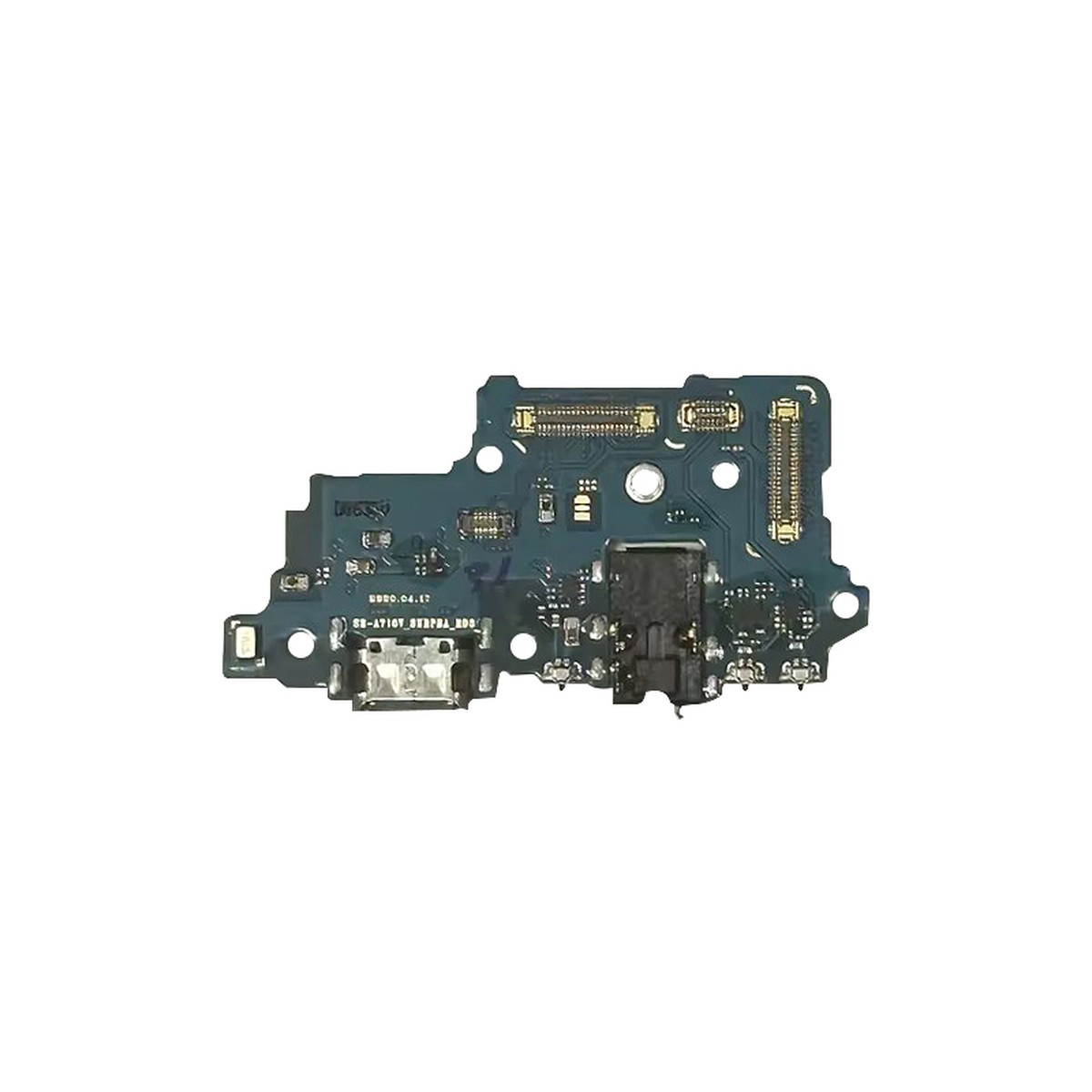 Placa de puerto de carga con jack de auriculares para Galaxy A71 5G, A716V / 2020 — imagen 2